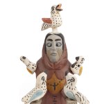 Adam Zegadło (1910 Krzyżka - 1989 ), Saint Francis, 1975