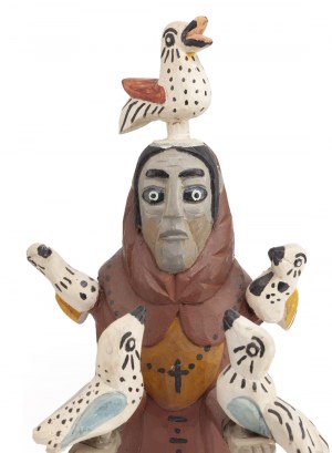 Adam Zegadło (1910 Krzyżka - 1989 ), Święty Franciszek, 1975