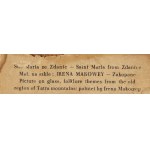 Irena Makowey, Św. Maria ze Zdanic