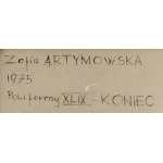 Zofia Artymowska (1923 Kraków - 2000 Warsaw), Poliforms XLIX, 1975.