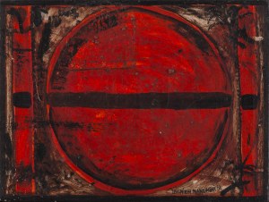 Zbigniew Makowski (1930 Warszawa - 2019 Warszawa), Bez tytułu, 1961