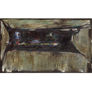 Rajmund Ziemski (1930 Radom - 2005 Warszawa), Znak niebieski, 1959