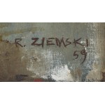 Rajmund Ziemski (1930 Radom - 2005 Warszawa), Znak niebieski, 1959
