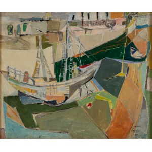 Judyta Sobel (1924 Lwów - 2012 Nowy Jork), Kuter Leon, 1955
