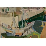 Judyta Sobel (1924 Lwów - 2012 Nowy Jork), Kuter Leon, 1955