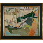 Judyta Sobel (1924 Lwów - 2012 Nowy Jork), Kuter Leon, 1955