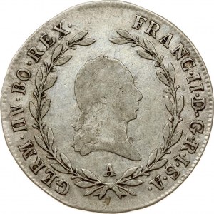 Holy Roman Empire 20 Kreuzer 1804 A