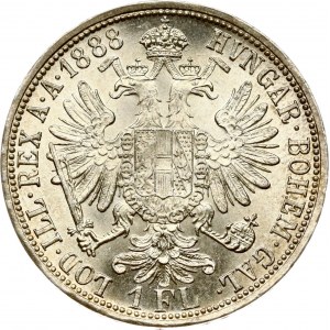 Österreich 1 Florin 1888