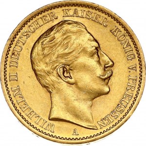 Germany Prussia 20 Mark 1908 A