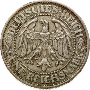Germany Weimar Republic 5 Reichsmark 1932 D