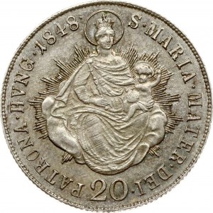 Hungary 20 Kreuzer 1848 B