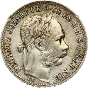 Hungary 1 Forint 1891 KB