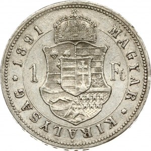 Hungary 1 Forint 1891 KB