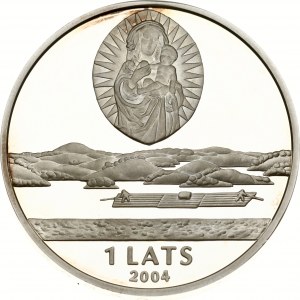 Latvia 1 Lats 2004 Latgale