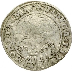 Lithuania Grosz 1567 Tykocin LITV (RR) Depicted in Catalogue