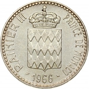 Monaco 10 Francs 1966 Accession of Prince Charles III