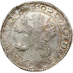 Netherlands WEST FRIESLAND 1 Lion Daalder 1650