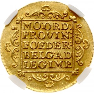Netherlands Utrecht Ducat 1786 NGC MS 62 TOP POP