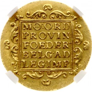 Netherlands Utrecht Ducat 1807 NGC UNC DETAILS