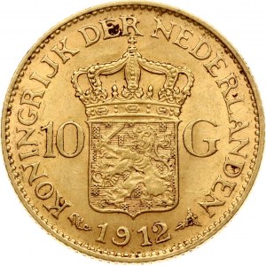 Netherlands 10 Gulden 1912