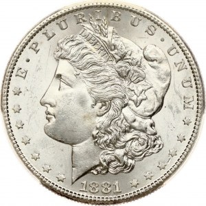USA Morgan Dollar 1881 S PCGS MS 63