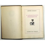 A. Banach - O wdzięczności przedmiotów - Kraków 1962