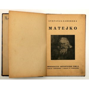 S. Zahorska - Matejko - Warszawa 1925