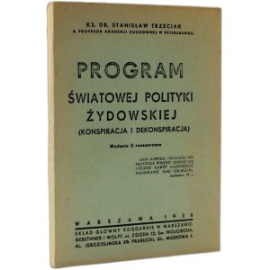 Trzeciak S. - Program of World Jewish Policy - Warsaw 1936