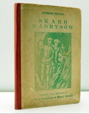B. Kowalska - Treasure of the Maori - Warsaw 1937 - a novel for young people.