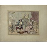 Thomas ROWLANDSON (1756-1827), Satyra na małżeństwo (tyt. oryg.: „The Dull Husband”), Londyn 1789