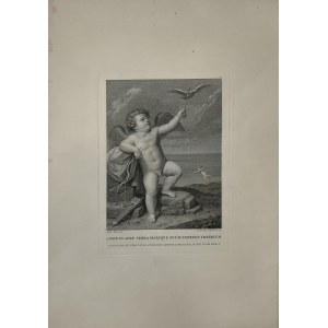 Guido RENI (1575-1642), Love rules the world (original title: Amor in aere Terra Marique...).