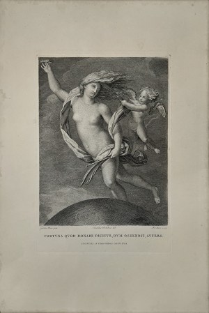 Guido RENI (1575-1642), Fortuna i Amor (tyt. oryg.: „ Fortuna Quod Donare Dicitur...”), ok. 1800