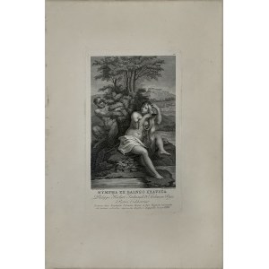 Rafael SANTI (1483-1520), Nimfa w kąpieli (tyt. oryg.: „Nymphe ex balneo exausta”), ok. 1800