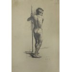 Hans FRITSCH (1870-1945), Młodzieniec z dzidą, 1892