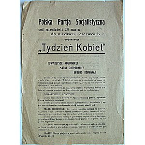 [ULTIMATE PRINTING]. The Polish Socialist Party from Sunday, May 25 to Sunday, June 1 this...