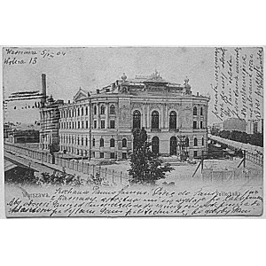 [WARSAW]. Politechnika. Ref: F.B.W. 5. ( Wierzbicki Boleslaw, Photochemigraphy.). Date st. post 1904....