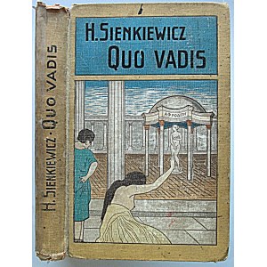 SIENKIEWICZ HENRYK. Quo Vadis. Powieść z czasów Nerona. (W skróceniu). Bln. Weissensee [1920]...