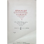 CEBROWSKI ANDRZEJ KAZIMIERZ. Roczniki miasta Łowicza pisane w latach 1648 - 59. Z łaciny przełożył...