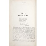 Chodźko I., PISMA, OBRAZY LITEWSKIE, PODANIA LITEWSKIE, t.1-3, Wilno 1880