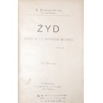 Kraszewski J.I., ŻYD images against the background of the events of 1863, vol.1-3, 1906