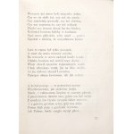 Makuszyński K., PIEŚŃ O OJCZYŹNIE, 1924 [wyd.1, oprawa]