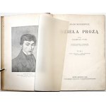 Mickiewicz A., DZIEŁA PROZĄ, Nowogródek 1934 [oprawa P. Grzywa Kraków]