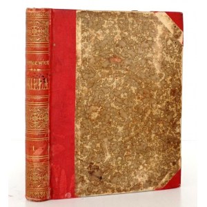 Niemcewicz J.U., DZIEŁA vol.1, 1883 [bound; poetic novels, poems, A lock of hair ucięty].