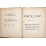 Niemcewicz J.U., DZIEŁA vol.1, 1883 [bound; poetic novels, poems, A lock of hair ucięty].