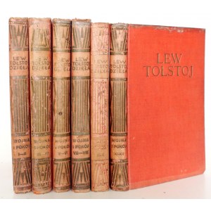 Tołstoj L., WOJNA I POKÓJ, 1930, t.1-12 [w 6 vol.]