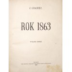 Grabiec J., ROK 1863, Poznań 1922 [oprawa]