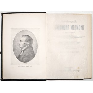 Maimon S., AUTOBIOGRAFIA DI SALOMON MAJMON, 1913, Parti 1-2