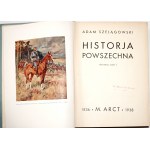 Szelągowski A., HISTORJA POWSZECHNA, t.1-3, 1938 [oprawa, ilustr.]