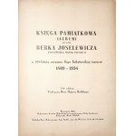 KSIĘGA PAMIĄTKOWA (ALBUM) ku czci BERKA JOSELEWICZA, 1934 [żydzi polscy, pułk Berka, kahał wileński]