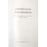 ZAPOMNIANE WSPOMNIENIA [wyd. 1, stan idealny]